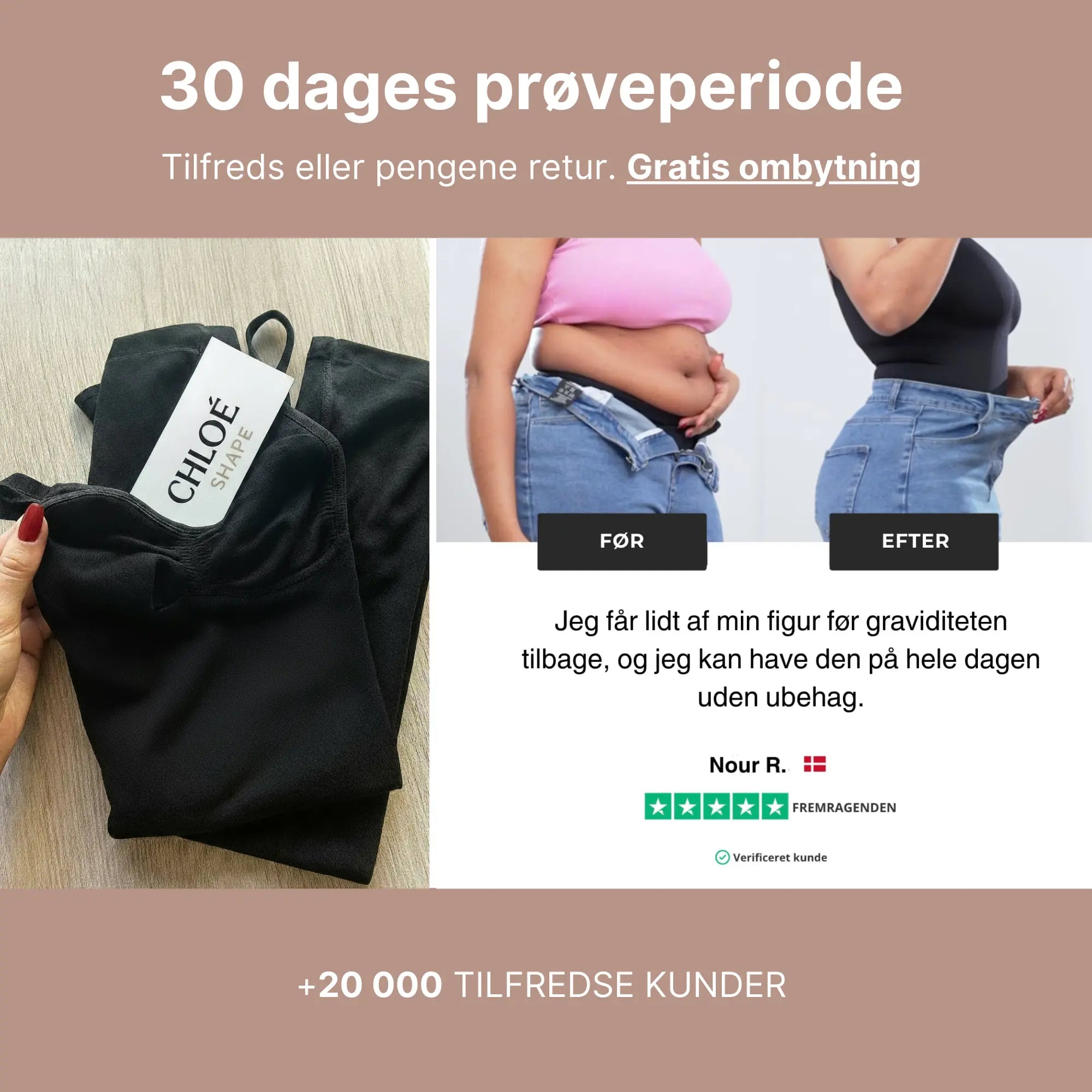 Ultra-formende shorts