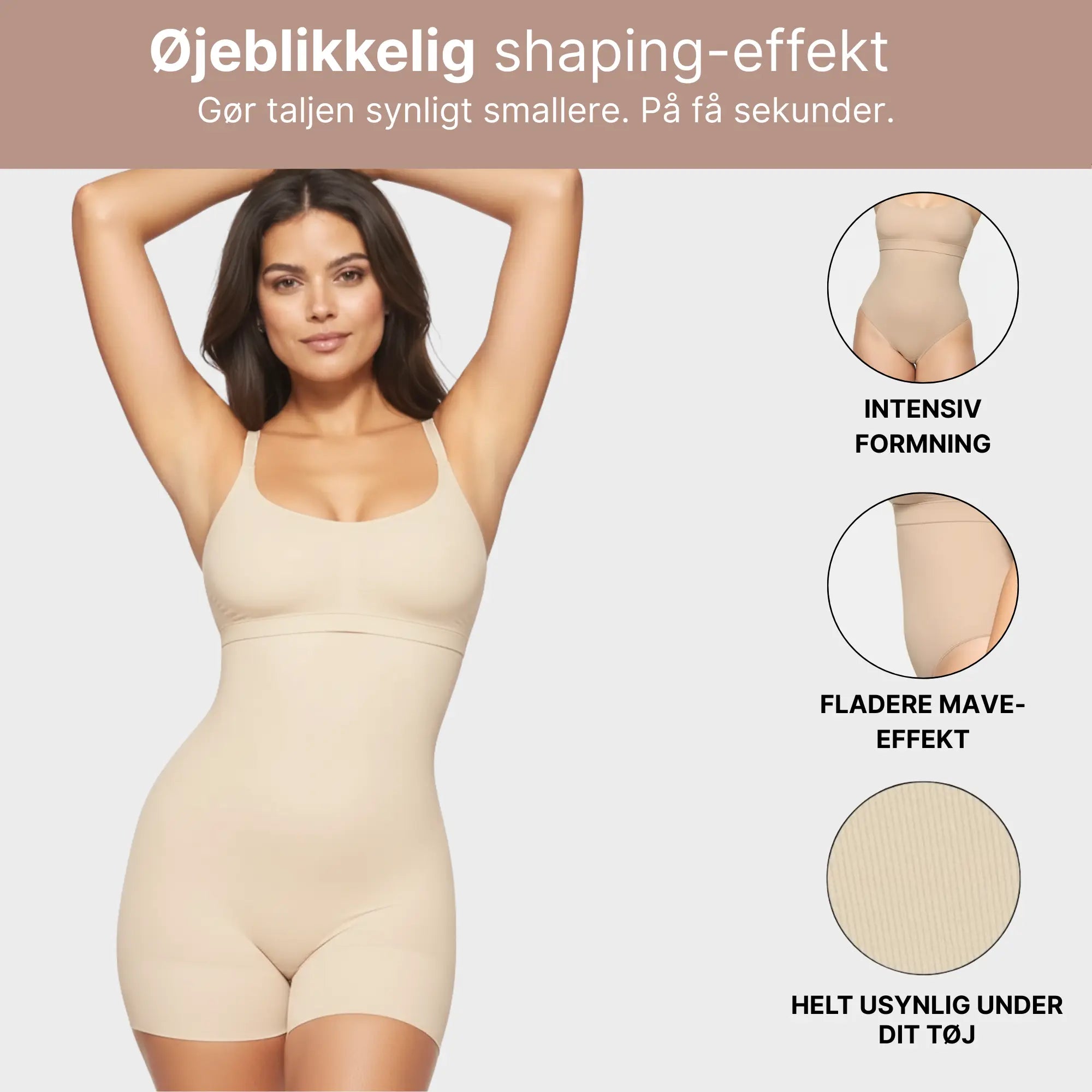 Ultra-formende shorts