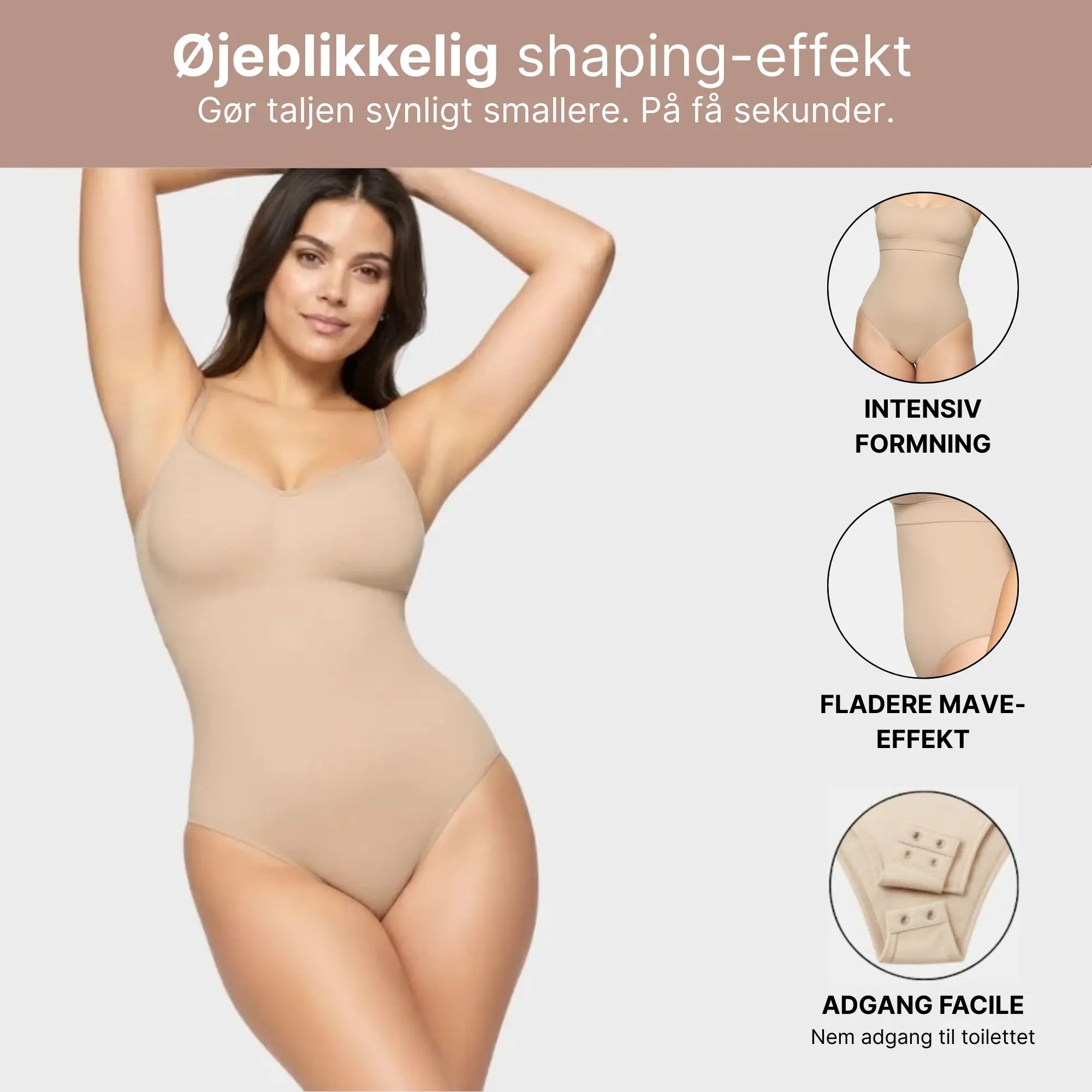 Body med ultra-formende trusser